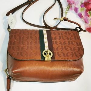 NWT Fossil Maya Small Flap Crossbody